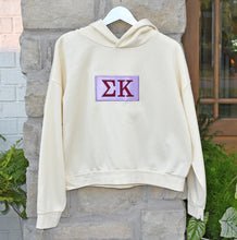 Sigma Kappa Patch Hooded Sweatshirt