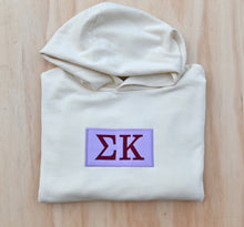 Sigma Kappa Patch Hooded Sweatshirt