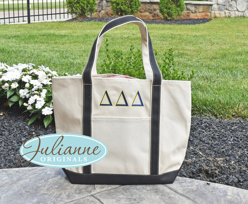 Tri Delta XLarge Carryall Tote Bag