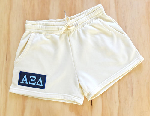 Alpha Xi Delta Patch Shorts
