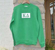Kappa Delta Patch Green Sweatshirt