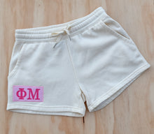 Phi Mu Patch Shorts