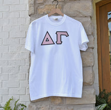 Delta Gamma White Sim Stitch Tee