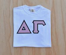 Delta Gamma White Sim Stitch Tee
