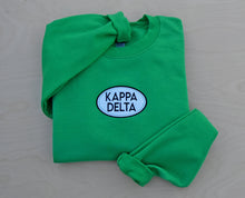 Kappa Delta Oval Patch Sweatshirt