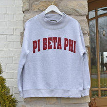 Pi Beta Phi Mock Neck Sweatshirt
