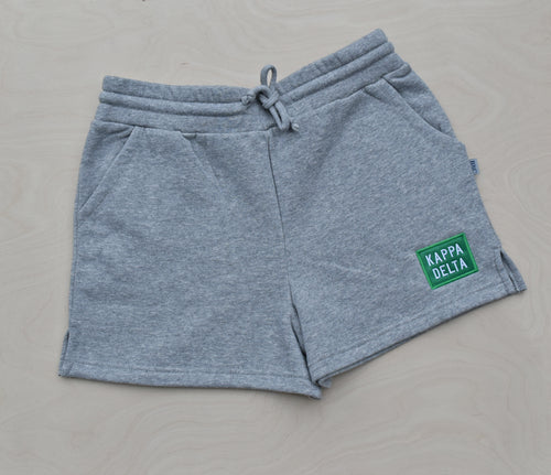 Kappa Delta Patch Grey Shorts