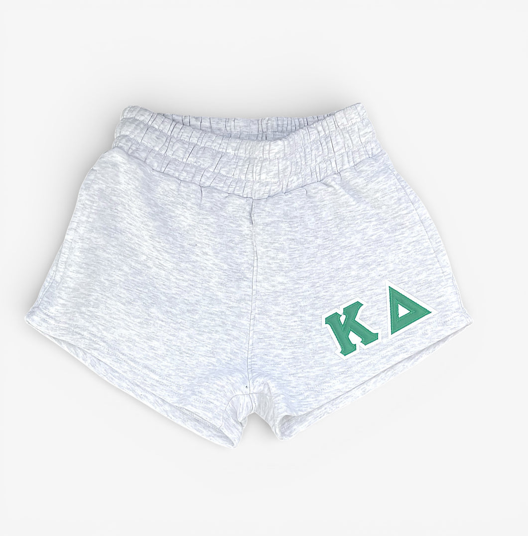 Kappa Delta Stitched Letter Sweat Shorts