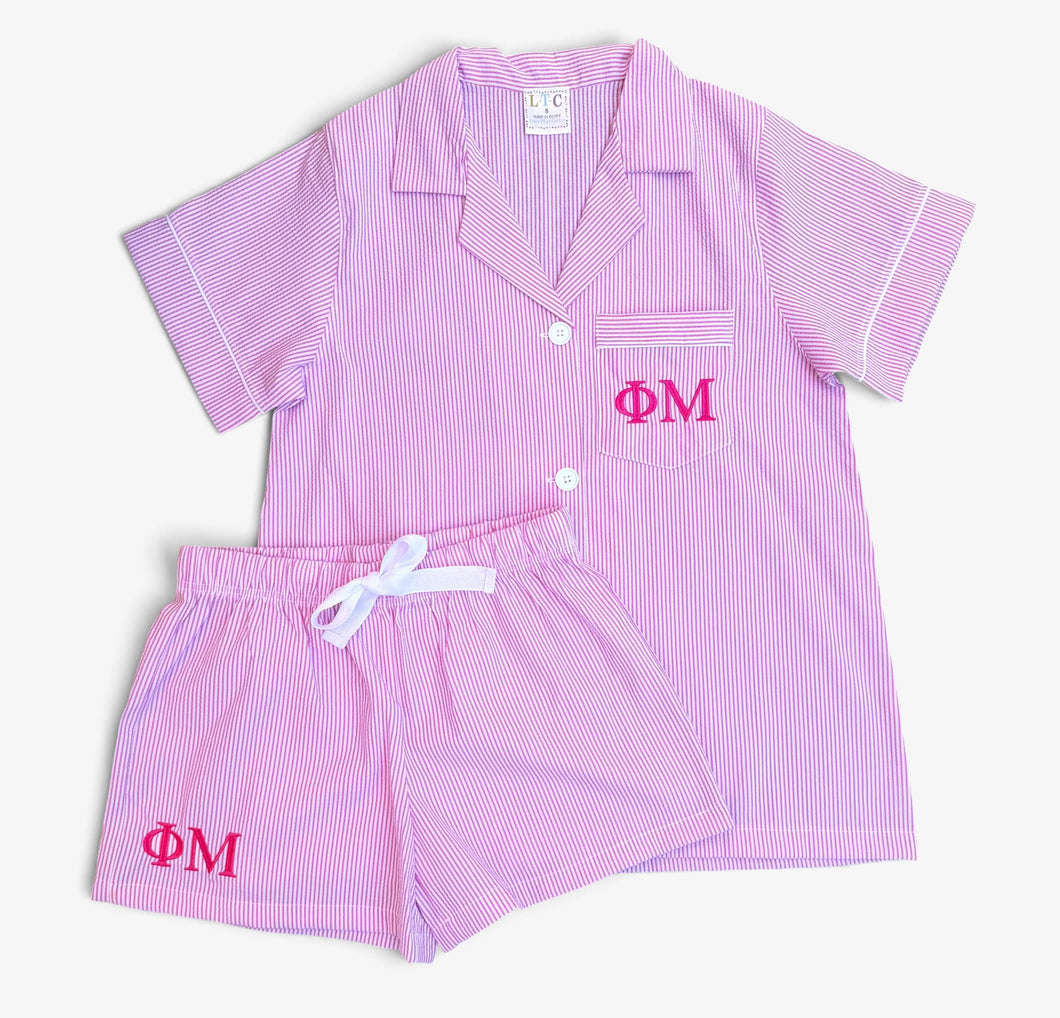 Phi Mu Pajama Set