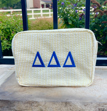 Tri Delta Yellow Cosmetic Bag