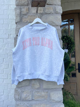 Zeta Tau Alpha Raw Seam Mock Neck Sweatshirt