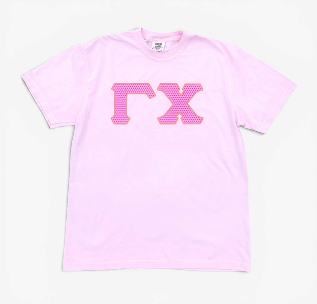 Gamma Chi Pink Tee