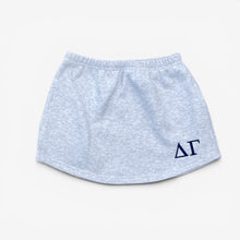 Delta Gamma Letter Grey Sweat Skirt