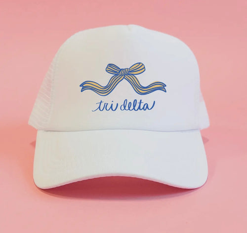 Tri Delta Coquette Sorority Trucker Hat