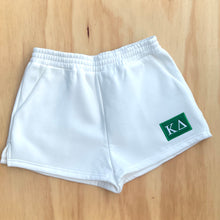 Kappa Delta Patch White Shorts