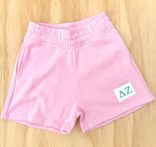 Delta Zeta Patch Pink Shorts