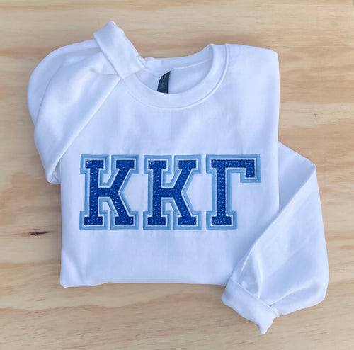 kappa Kappa Gamma White Sweatshirt