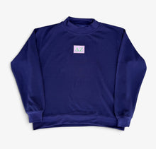 Delta Zeta Navy Waffle Mock Neck