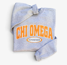 Chi Omega Tennessee Grey Sweatshirt