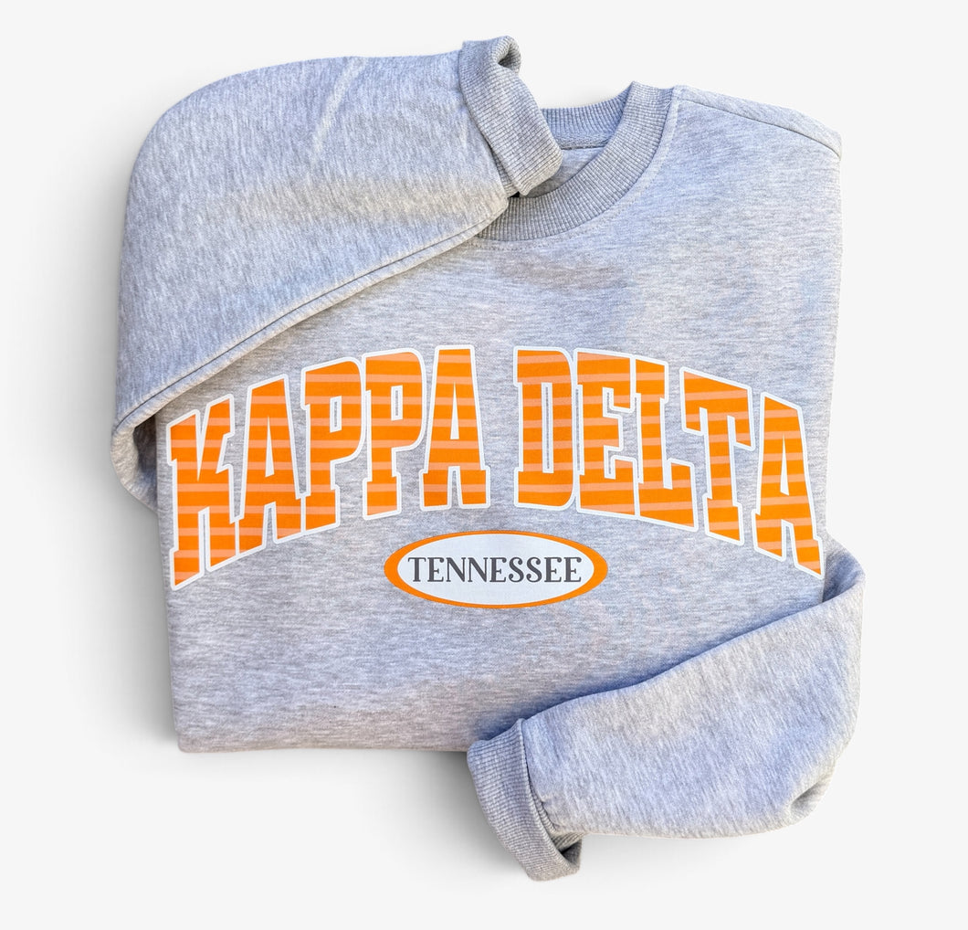 Kappa Delta Tennessee Grey Sweatshirt