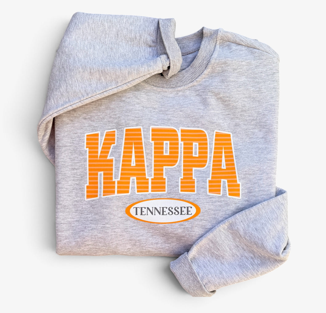 Kappa Tennessee Tonal Grey Sweatshirt