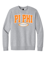 Pi Phi Tennessee Tonal Grey Sweatshirt