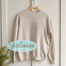 Alpha Omicron Pi Oatmeal Sweatshirt
