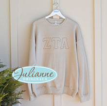 Zeta Tau Alpha Oatmeal Sweatshirt