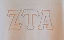 Zeta Tau Alpha Oatmeal Sweatshirt