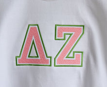 Delta Zeta White Sweatshirt